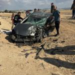 مصرع شخصين وإصابات أخرى في حادث مروّع قرب ترابين الصانع