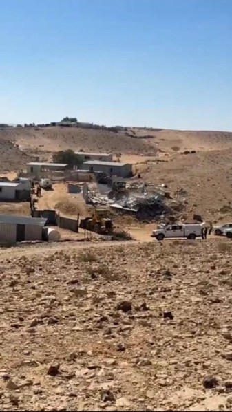 تصريح سالم أبو عصا حول حملة الهدم في بير هداج