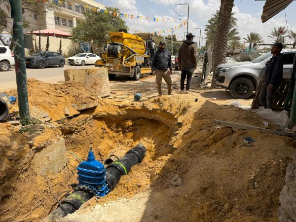 مجلس تل السبع يوضح تأخر إصلاح انقطاع المياه بسبب تمديدات كهربائية