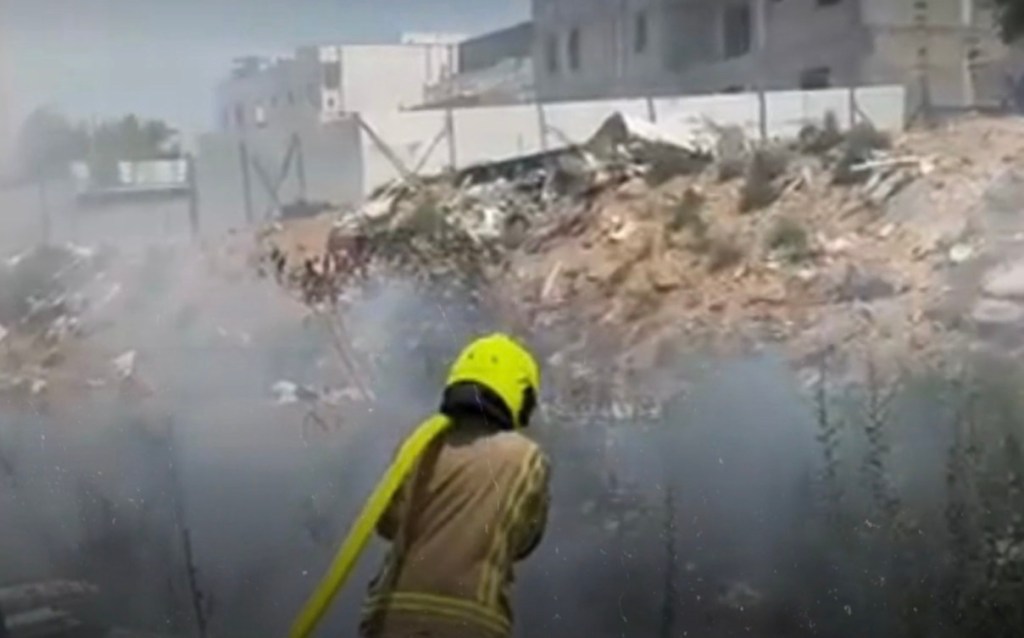 اندلاع حريق ثالث خلال اليوم بوادي الحارة 24 في رهط دون إصابات